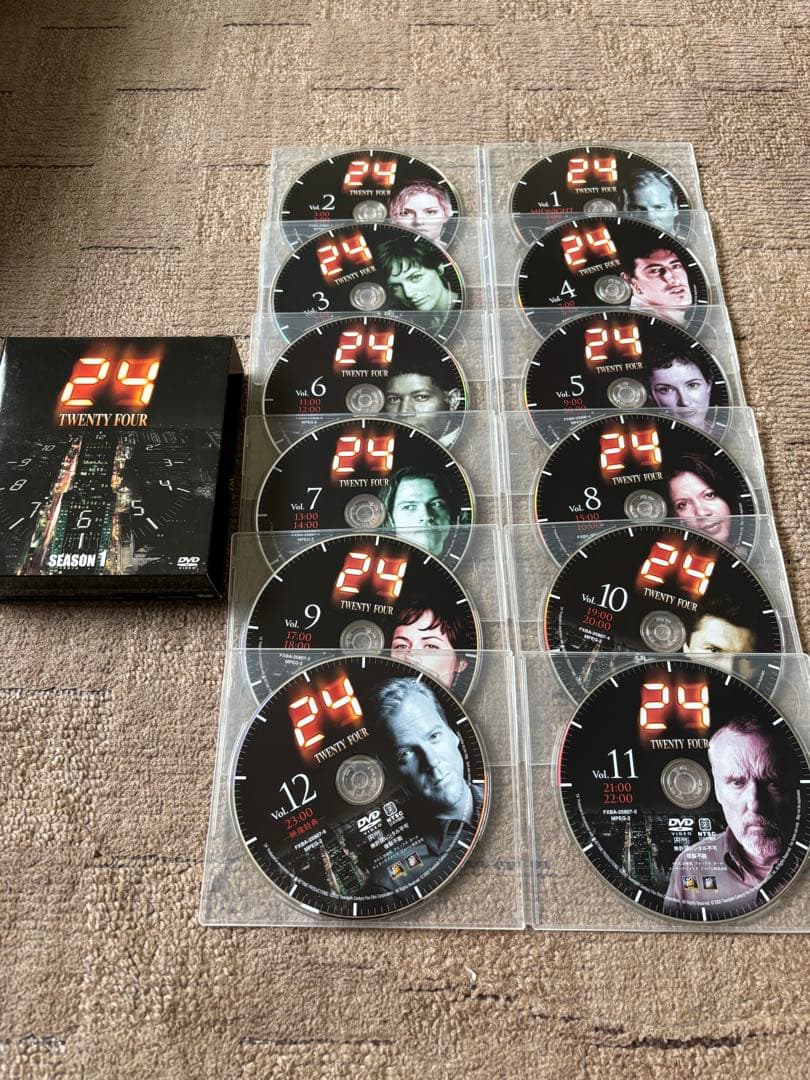 24-TWENTY FOUR- シーズン1~8SEASONSコンパクト・ボックス