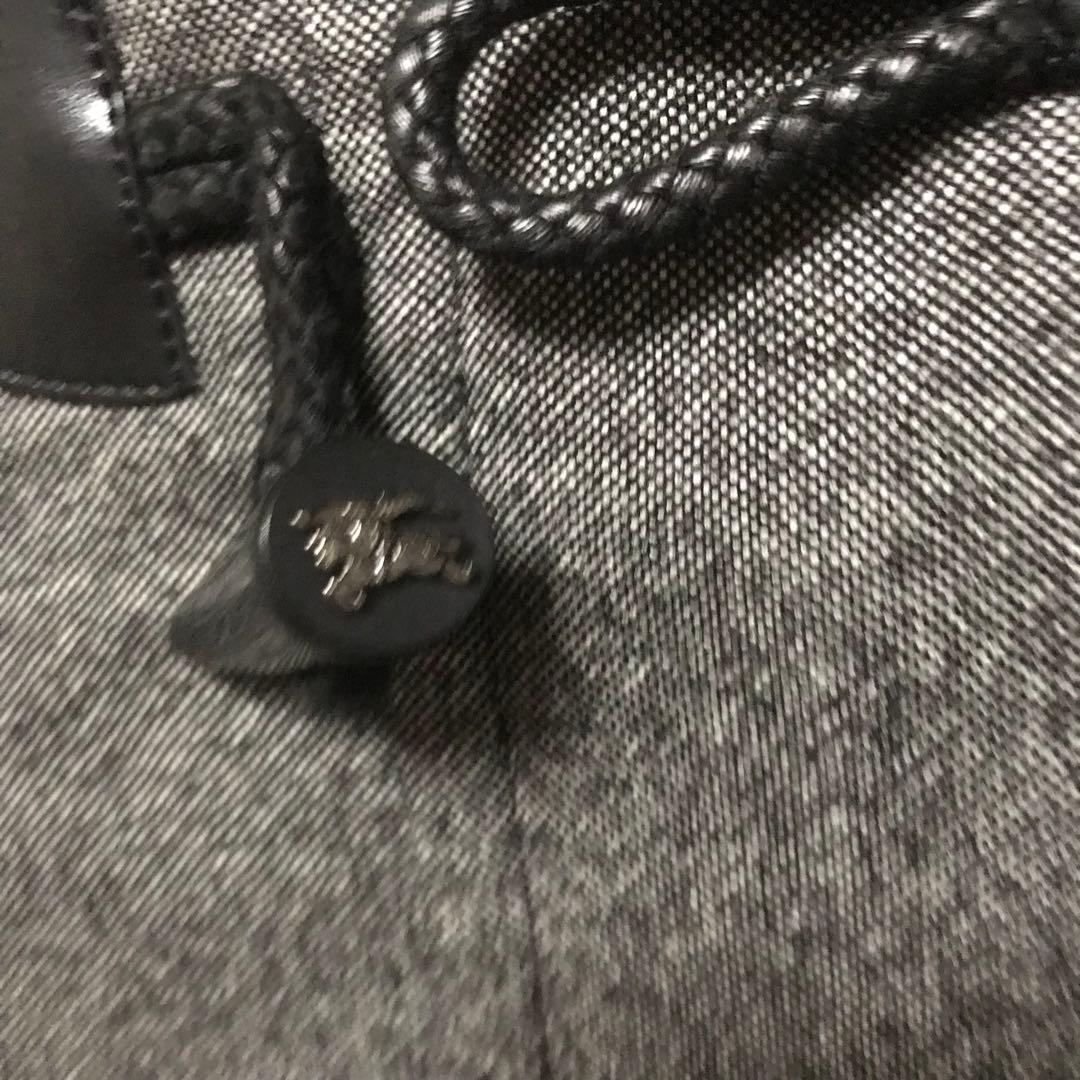 美品　バーバリーブラックレーベル ダッフルコート　S 正規品　ロゴ入り