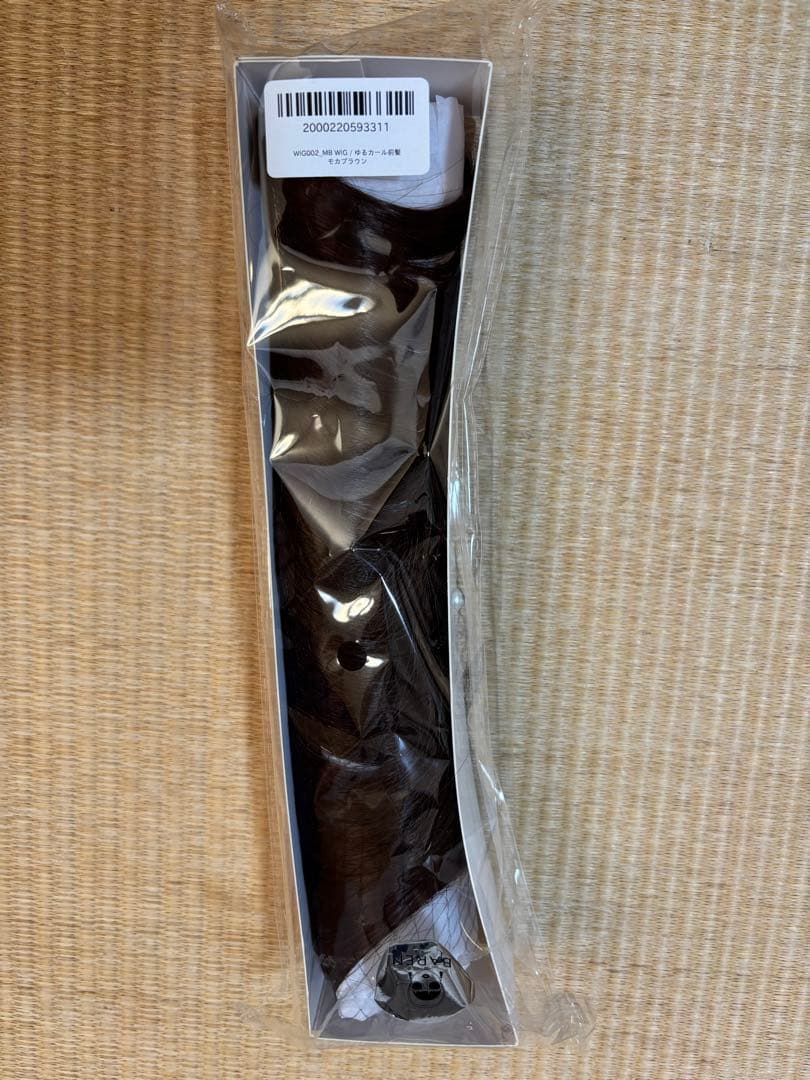 baren ボンネット　ビーニー　前髪ウィッグ