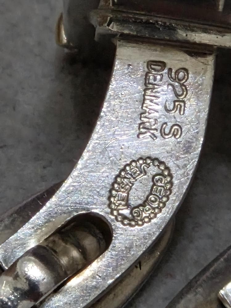 ジョージジェンセン　SV925　タイピン、カフスセット　42218