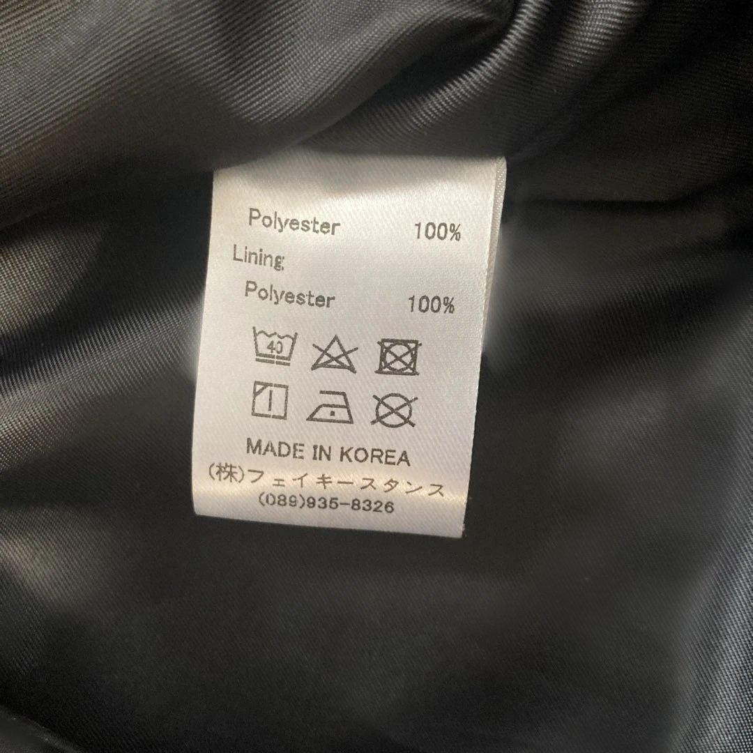 人気　FAKIE STANCE M-65 COAT BLKブラック　Lサイズ