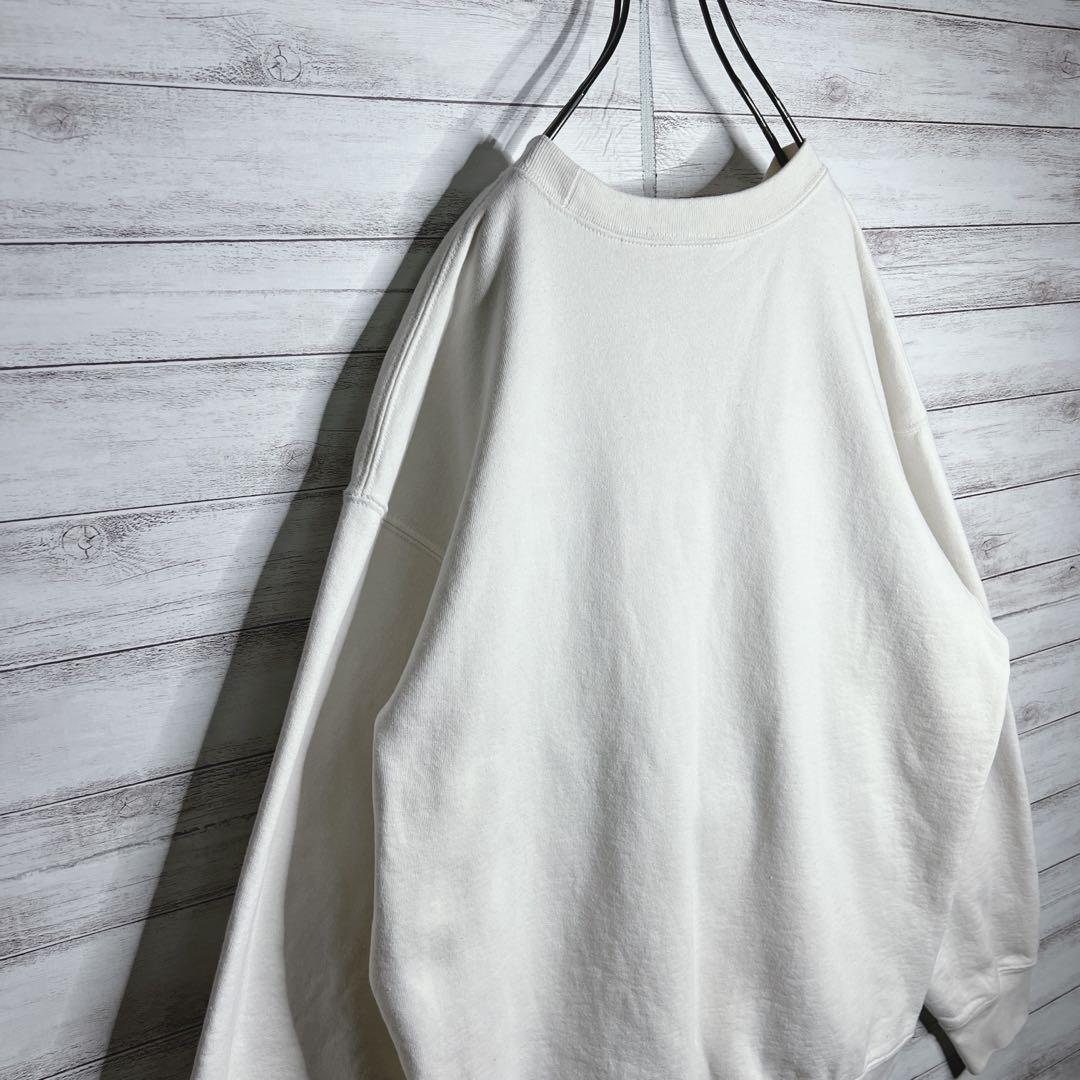 【入手困難!!】シュプリーム ✈︎カナダ製 刺繍 トレーナー 肉厚 裏起毛