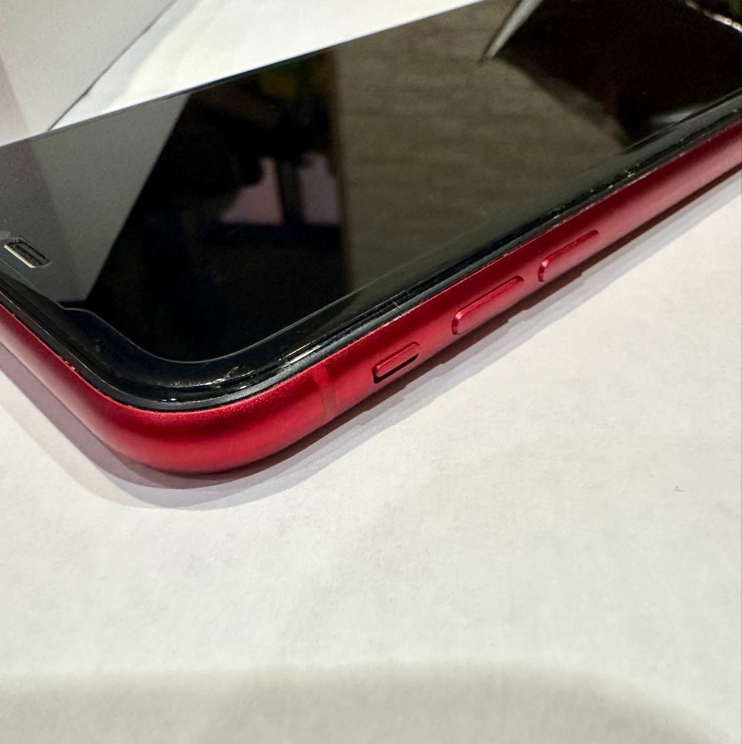 iPhone11 128GB SIMフリー 赤　コード　AC等付属品付