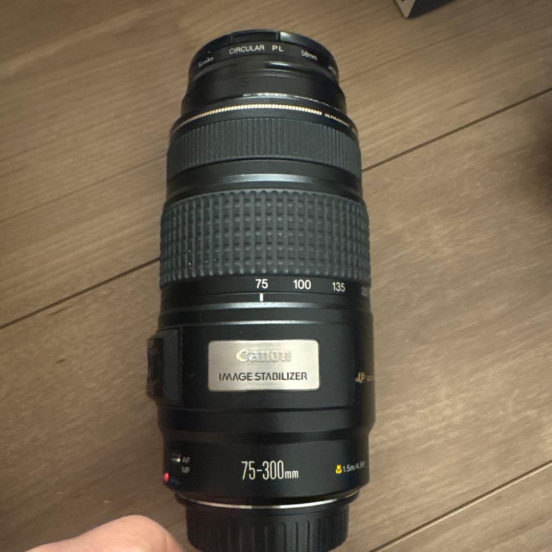 レンズ(ズーム) Canon EF 75-300mm f/4-5.6 IS USM