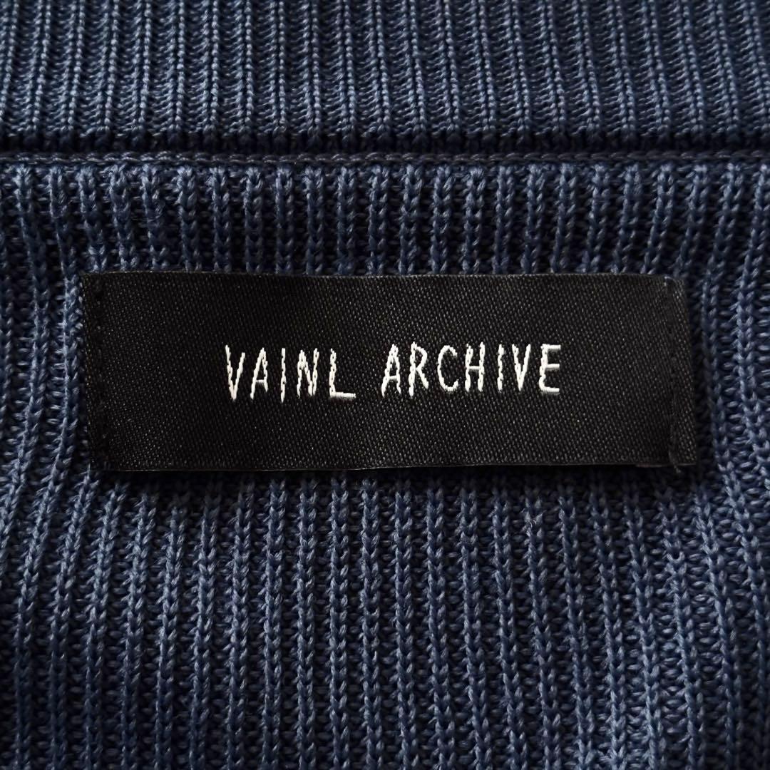 VAINL ARCHIVE WILL KNIT レーヨン Vネック ゆったり M