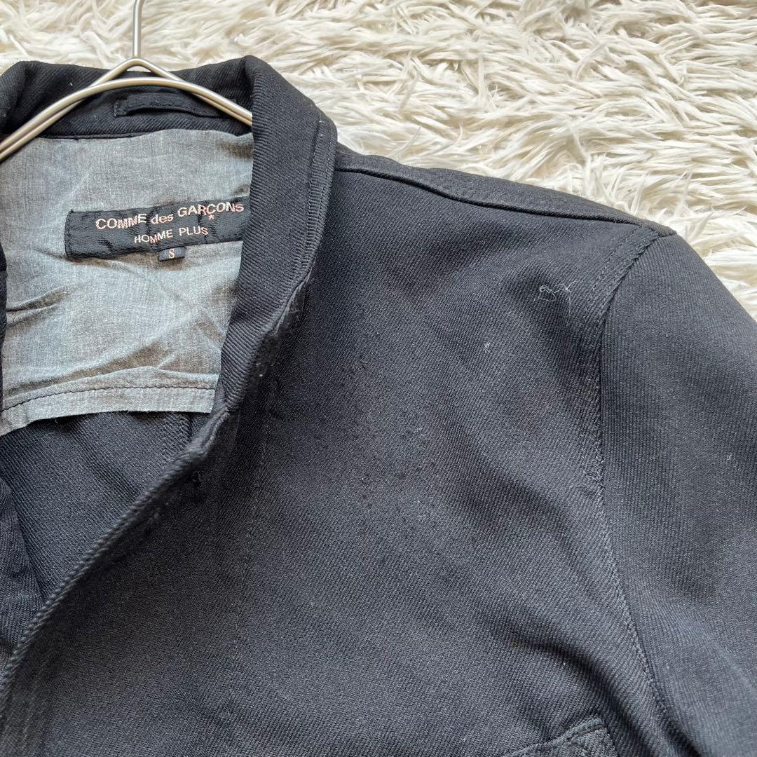 コムデギャルソンオムプリュス　garcon plus 黒ジャケット　ポリ縮絨