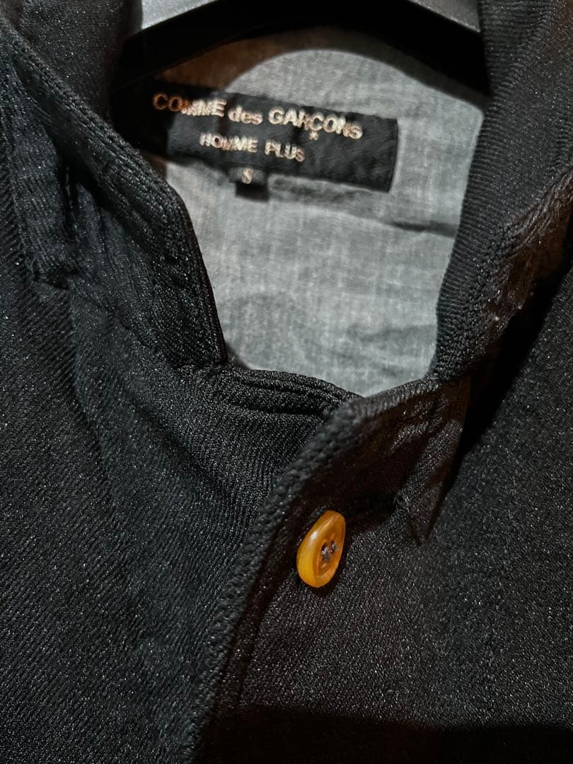 コムデギャルソンオムプリュス　garcon plus 黒ジャケット　ポリ縮絨