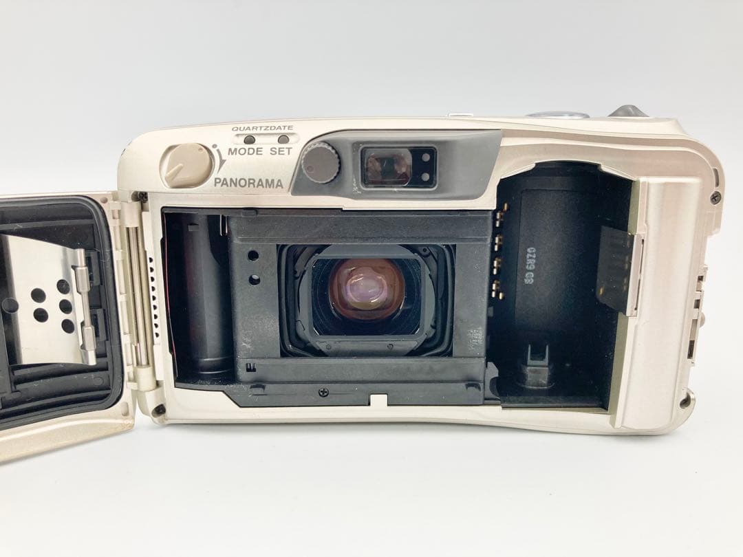 【完動品】μ-zoom 140　コンパクトカメラ　動作確認済み　C64