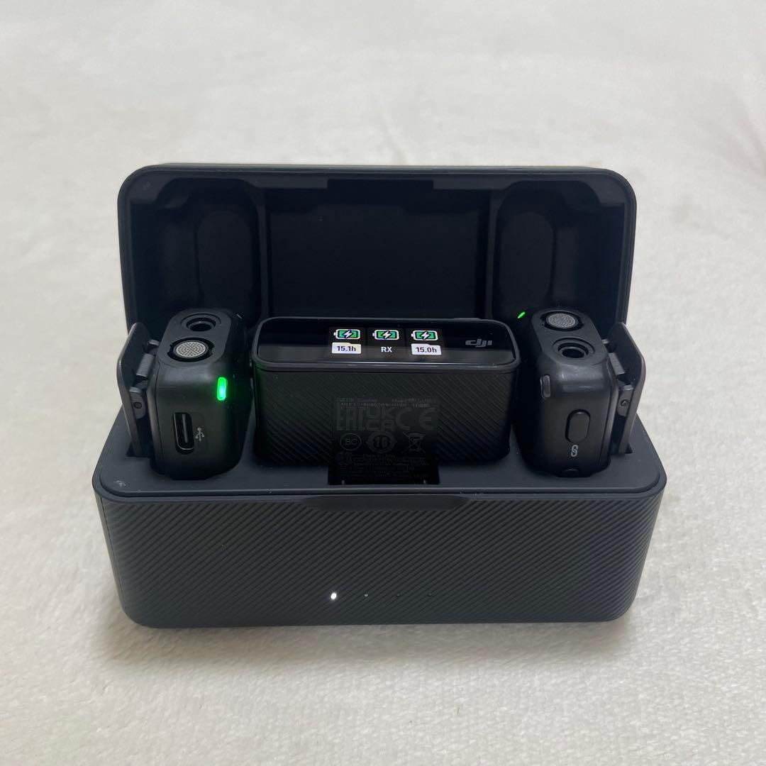 【美品】DJI MIC MICFCC （予備端子付き）コンパクトワイヤレスマイク