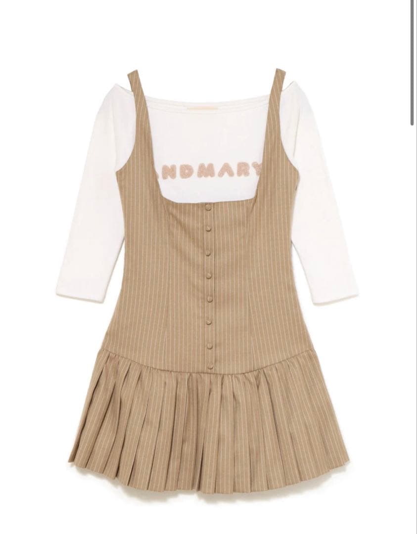 【正規品】 andmary Jade set mini dress ワンピース