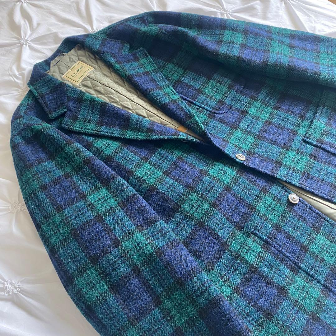 専用 80s llbean テーラードジャケット ブラックウォッチ Lサイズ