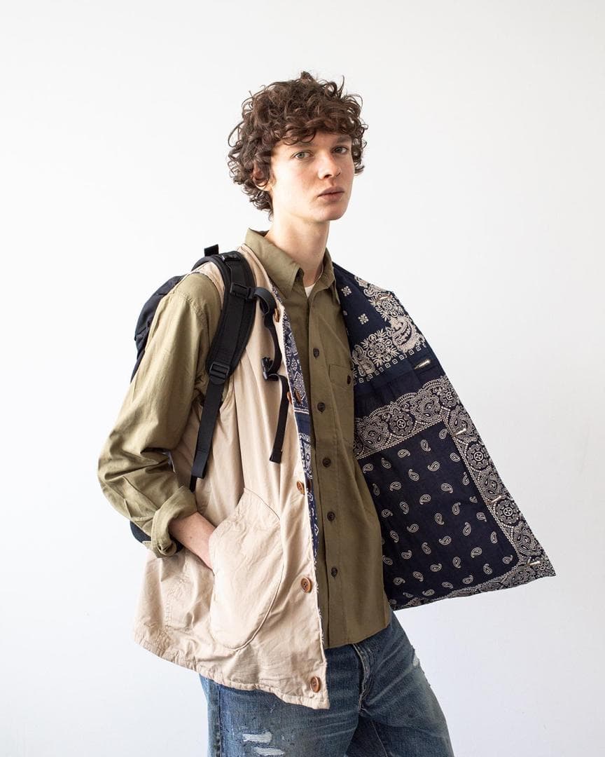 トップス visvim FW20 KORA DOWN VEST (C/NY) 3