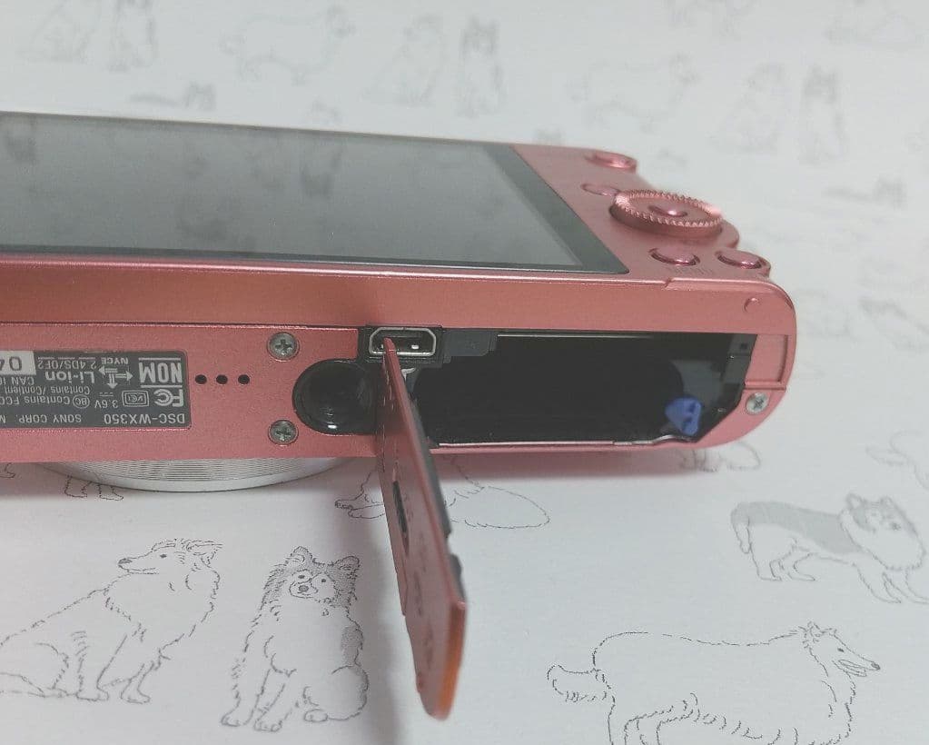 【RS77】SONY Cyber-shot DSC-ｗｘ350 デジカメ 本体