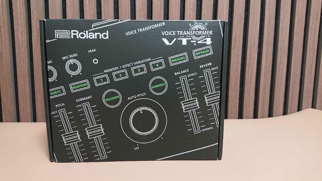 Roland ローランド ボイストランスフォーマー VT-4 ボイスチェンジャー