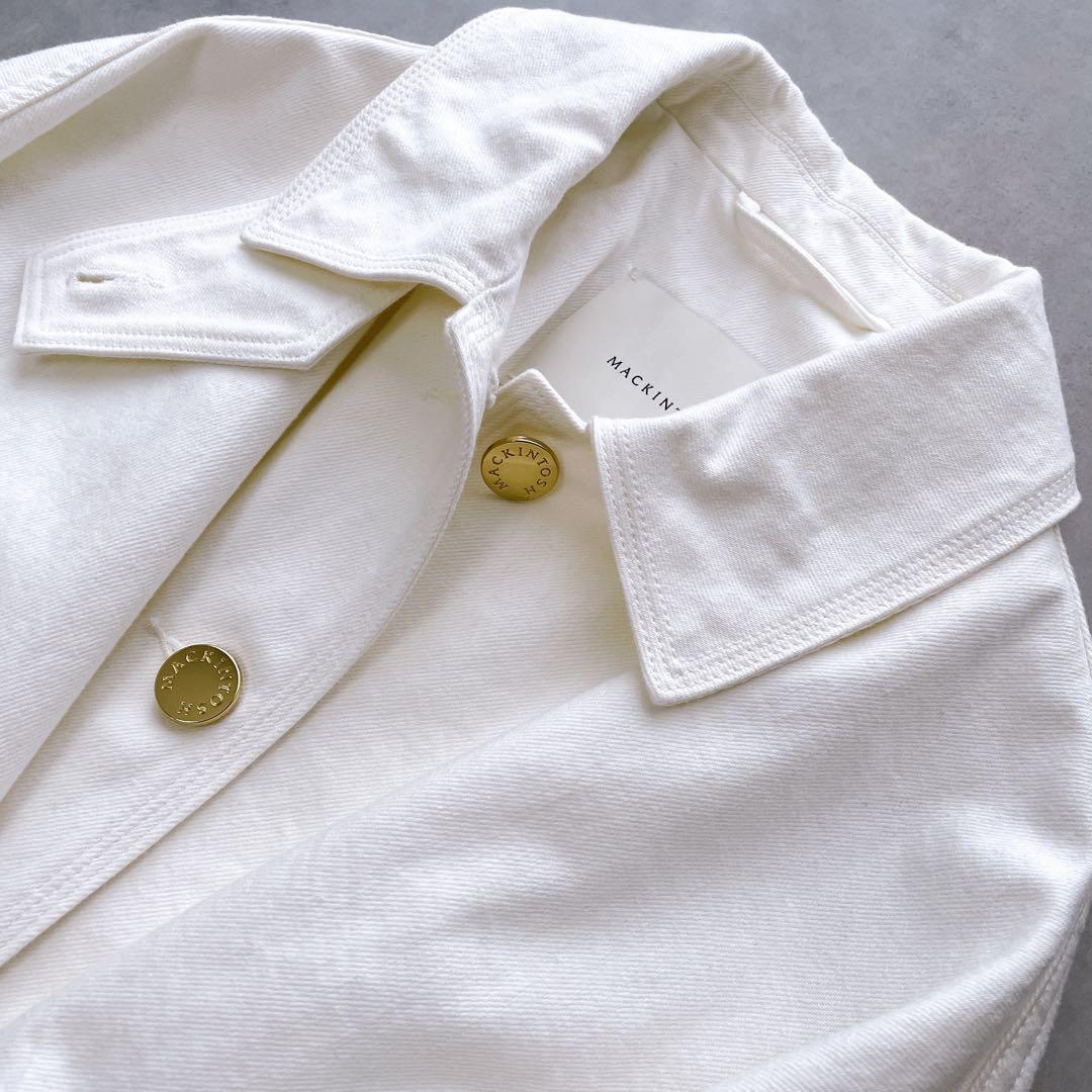 極美品✨25SS MACKINTOSH HUMBIE DENIM ジャケット 白