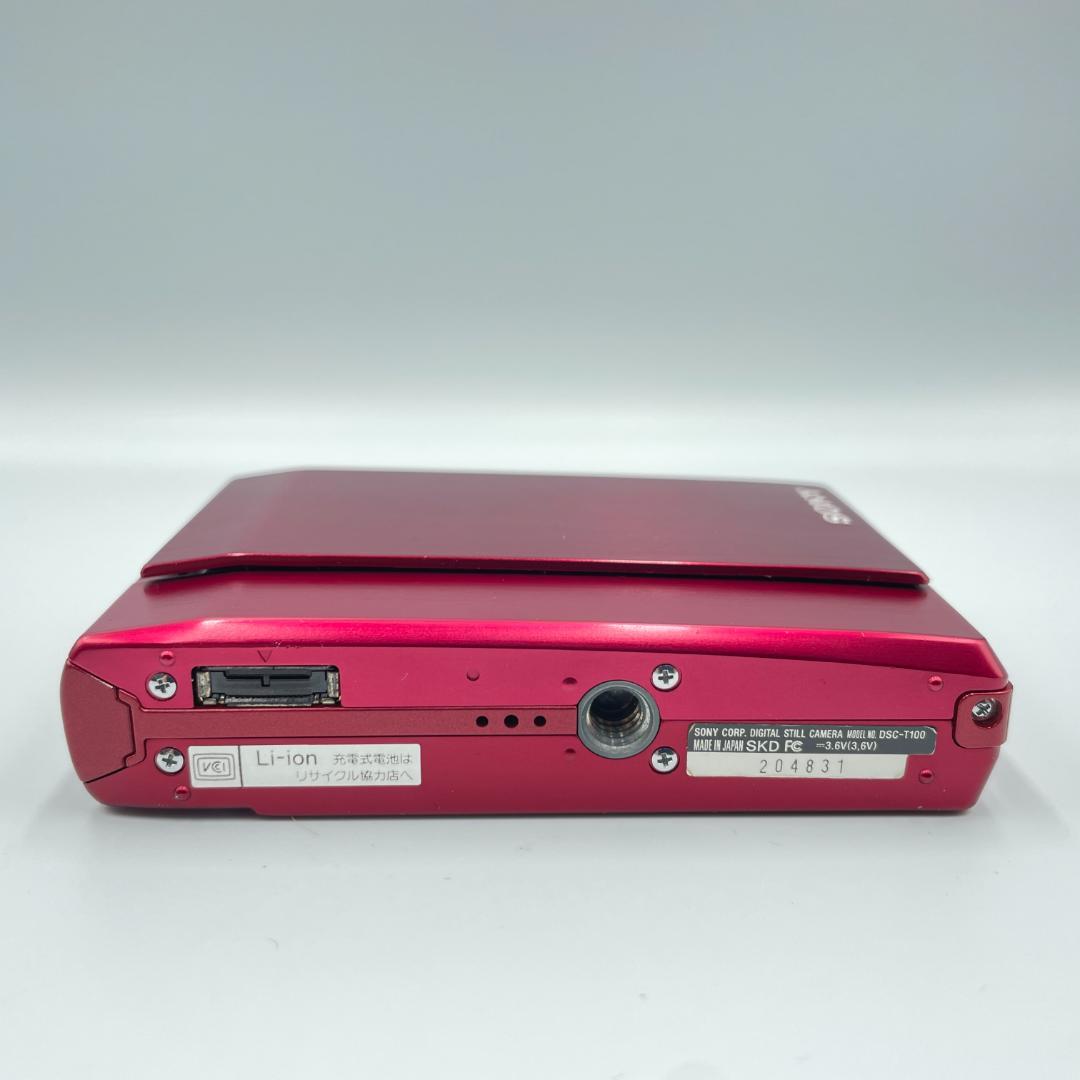 【動作品・転送特典無料あり】SONY Cyber-shot DSC-T100