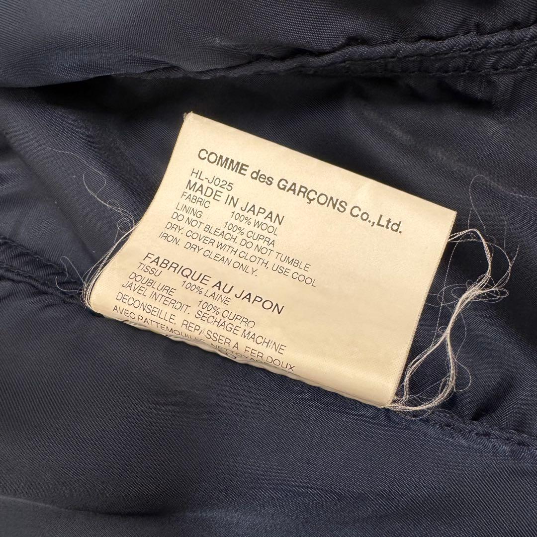 コムデギャルソンオム 縮絨ジャケット ブラックウォッチ ウール Sサイズ