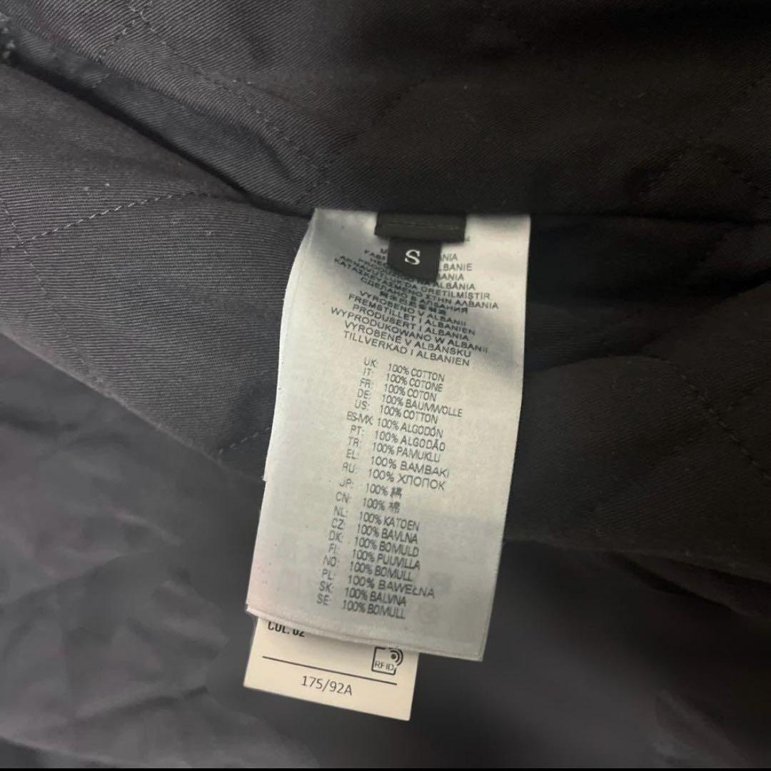 新品　DIESEL コーティング　ブラック ジャケット　内側キルティング