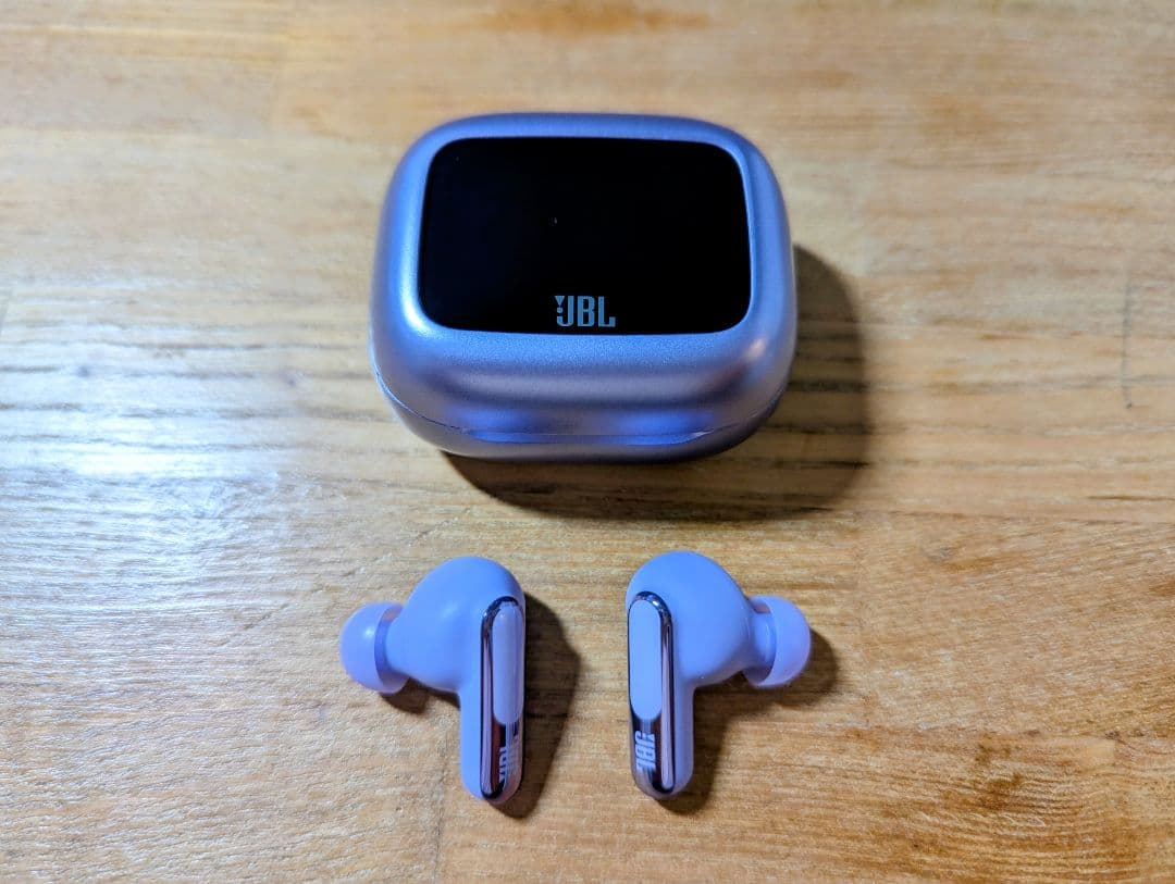 JBL LIVE BEAM 3 ワイヤレスイヤホン パープル