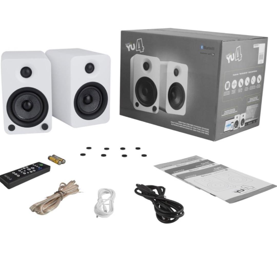 【新品未開封】kanto YU4 ホワイト 2ウェイスピーカー