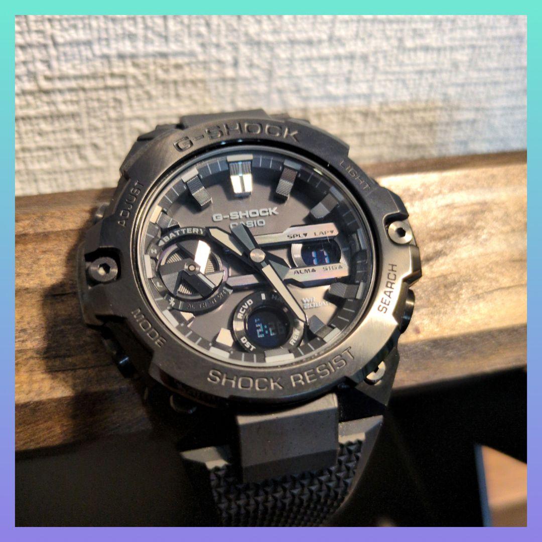 【即日発送】 G-SHOCK GST-B400BB-1AJF　オールブラック