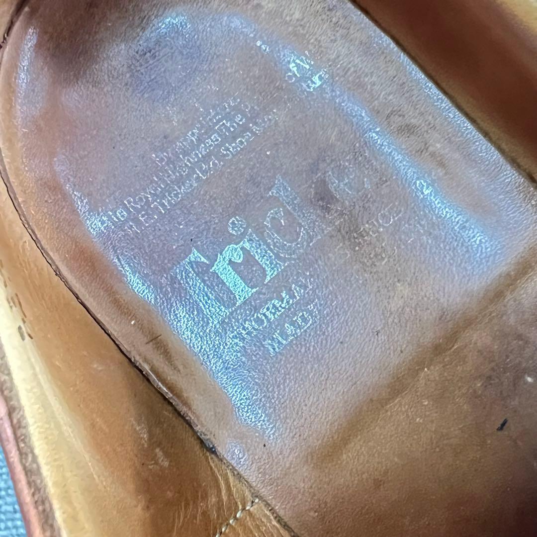 トリッカーズ Tricker's バートン ウィングチップ UK8.5