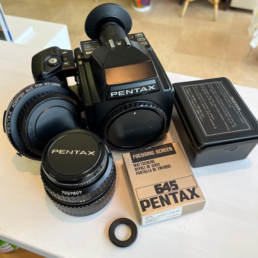 PENTAX 645 SMC PENTAX-A 75mm ボディOH済＋α