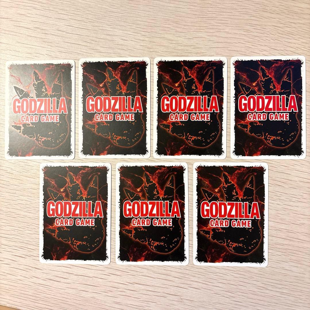 ゴジラカードゲーム 怒りカード 金枠パラレル PP ゴットパック