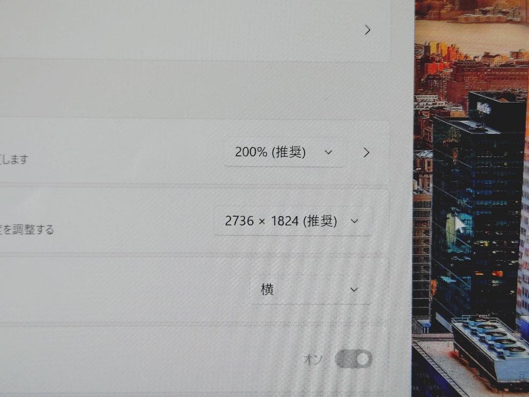 なお Surface Pro SIMフリー i5/8GB/256GB