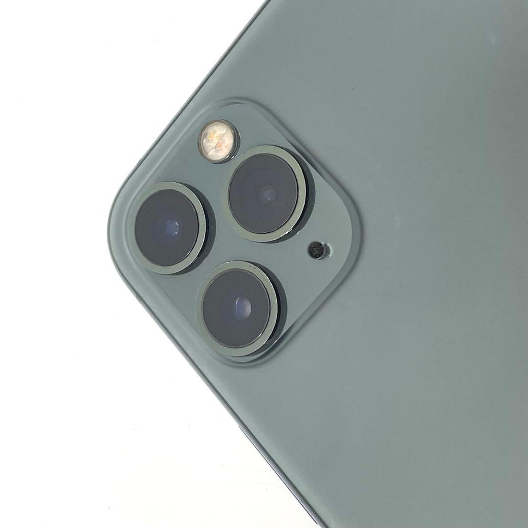 良品　iPhone11pro 256G ミッドナイトグリーン　SIMフリー