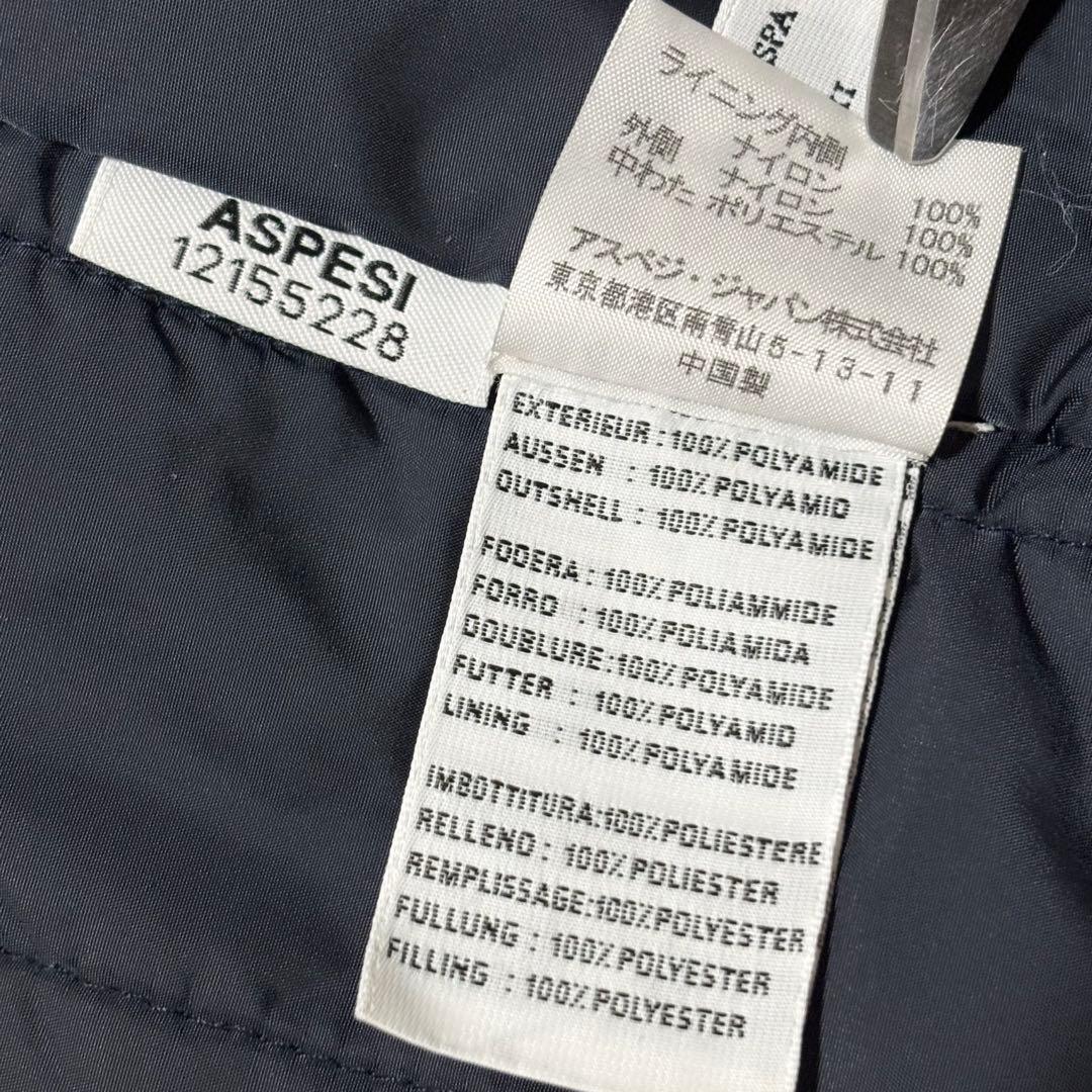 美品 アスペジ 中綿ライナー付 M65 ミリタリージャケット 2WAY 春秋冬
