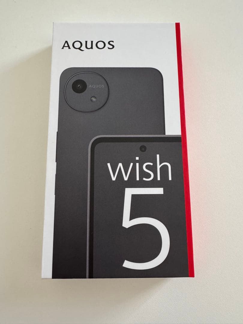 SHARP AQUOS wish5 SH-52F SIMフリー 　（未使用）黒