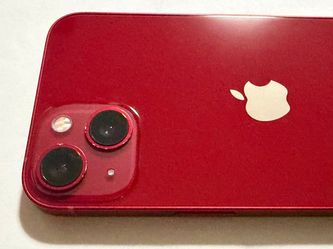 Apple iPhone 13 赤RED 本体 128GB 84%
