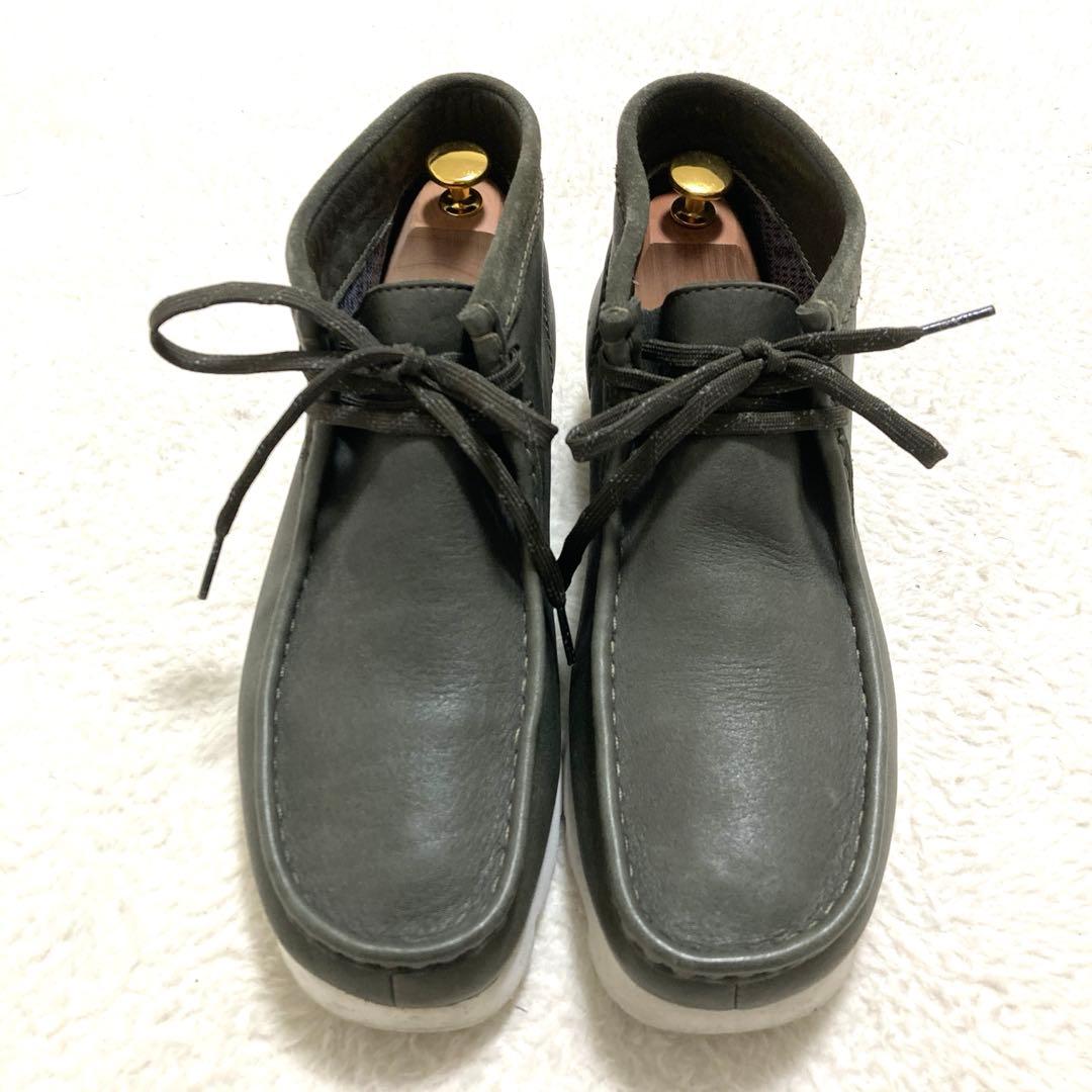 美品‼︎ クラークス ワラビー ゴアテックス UK9 28cm 本革 ビブラム