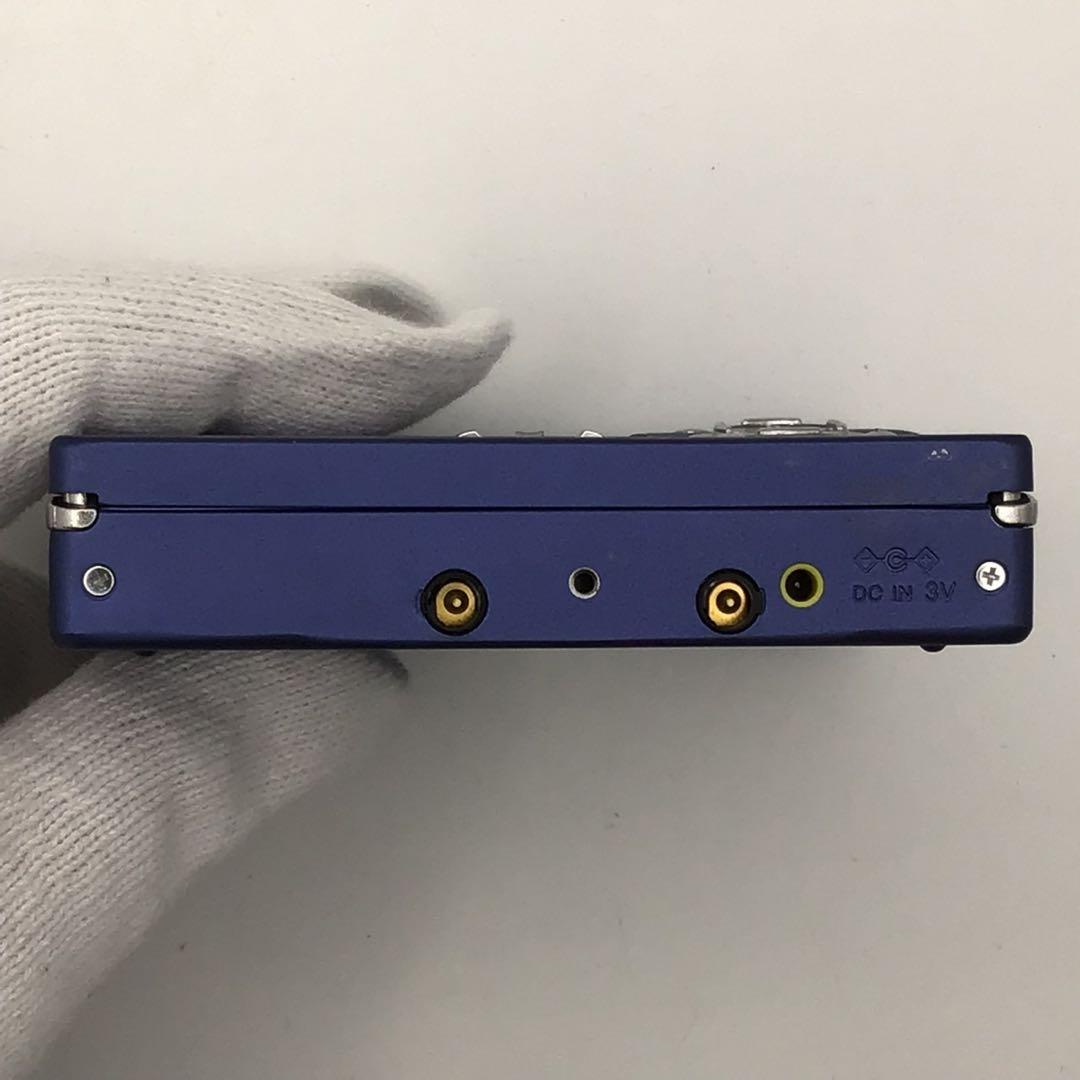 SONY MZ-R909 MD WALKMAN ソニーMDウォークマン ブルー