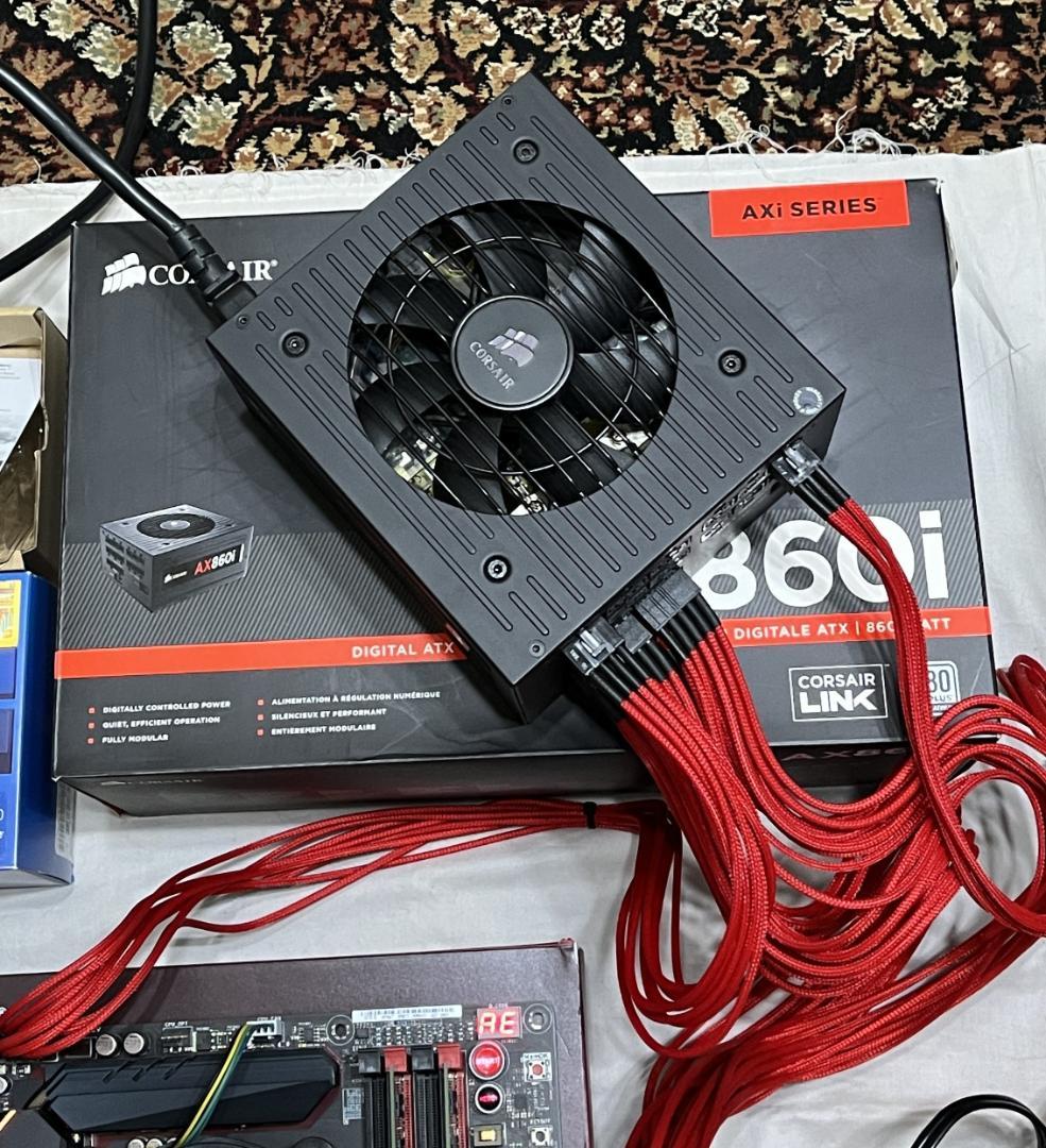 コルセア CORSAIR AX860i ATX電源 PLATINUM認証 　美品