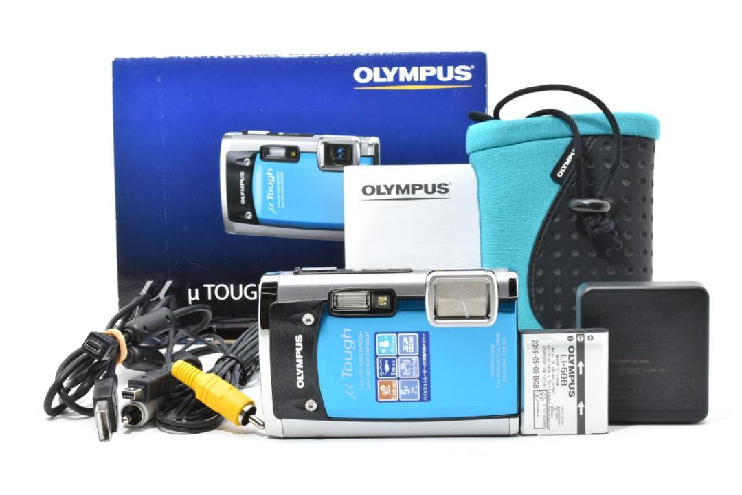 《 美品 》　オリンパス　OLYMPUS μ TOUGH−6020 防水カメラ