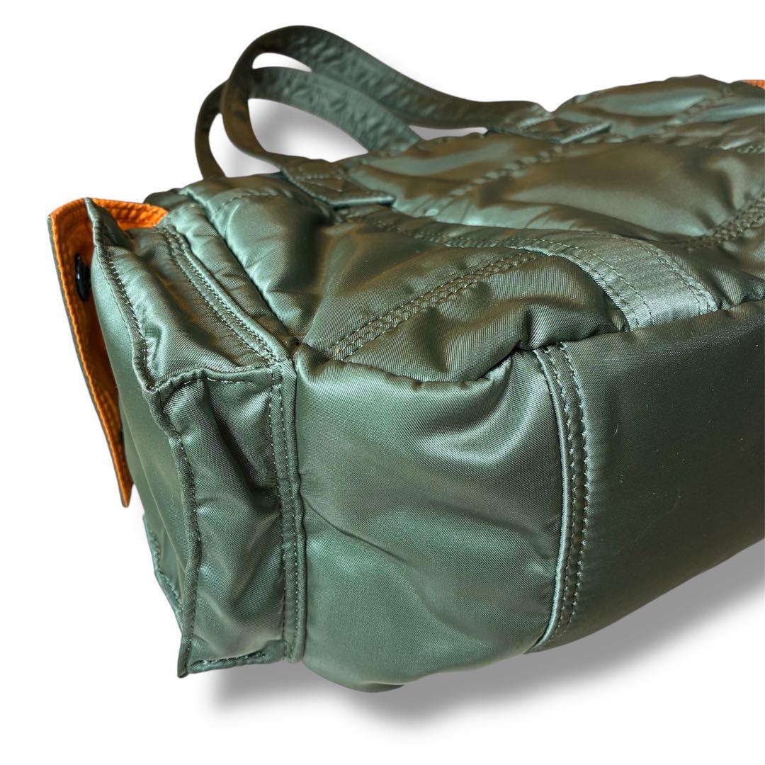 美品✨ PORTER タンカー ダッフル ボストン バック セージグリーン