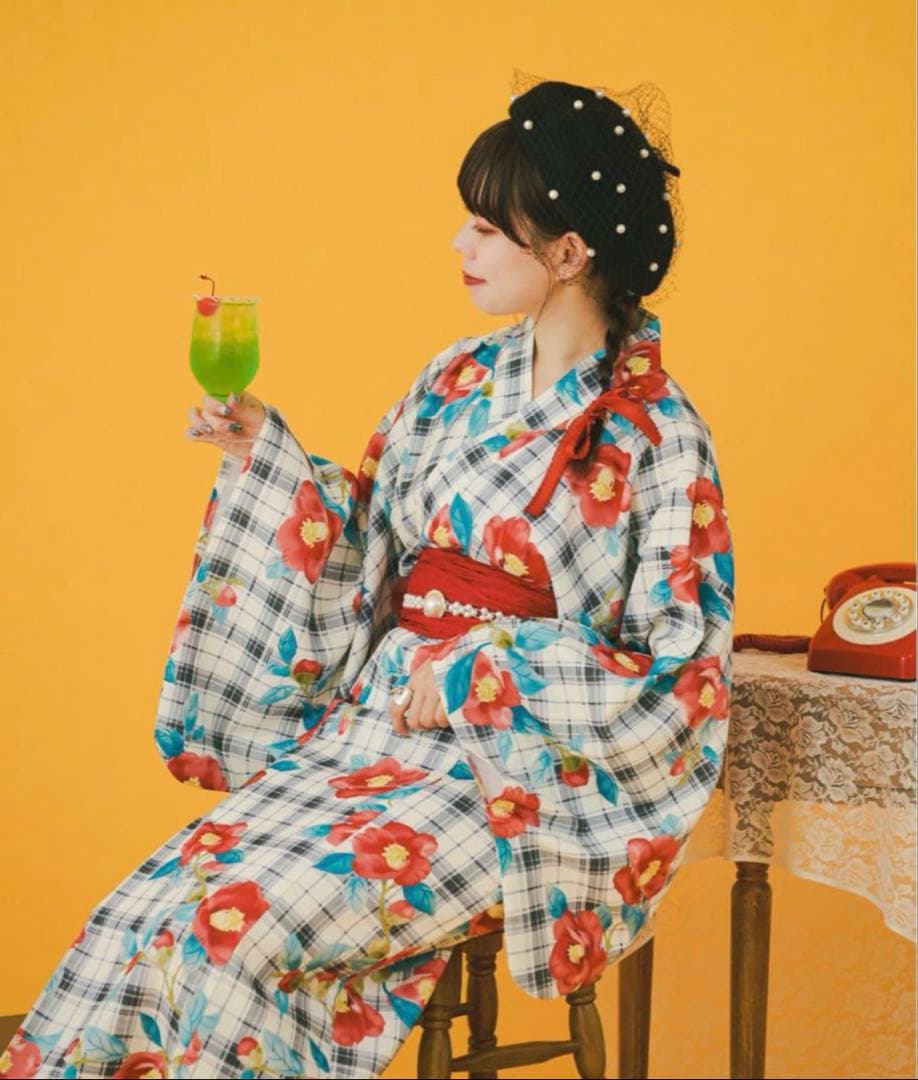 k*n様 kutirとレトロ 2way レトロ浴衣セット