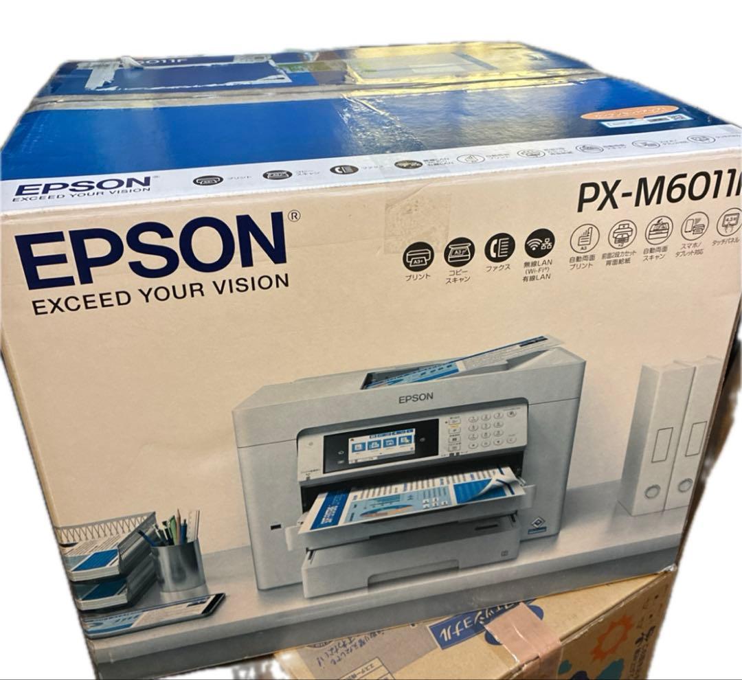 エプソン プリンター　インクジェットカラー複合機 FAX PX-M6011F