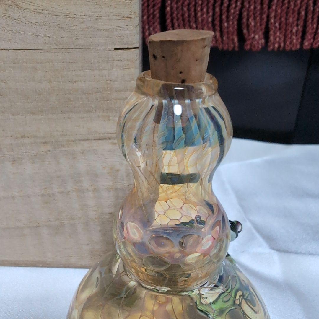 専用　kengtaro ケンタロー 花 2013年 カエル ガラス 作家