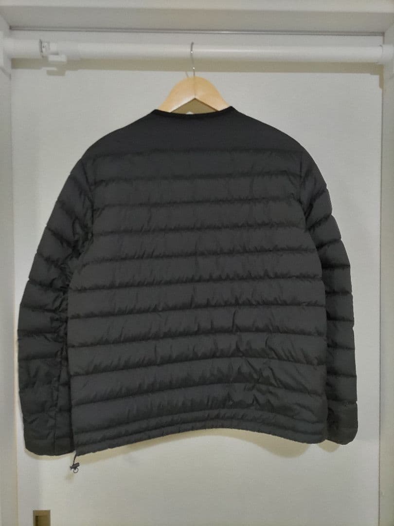 （新品）DANTON メンズクルーネックインナーダウンジャケット