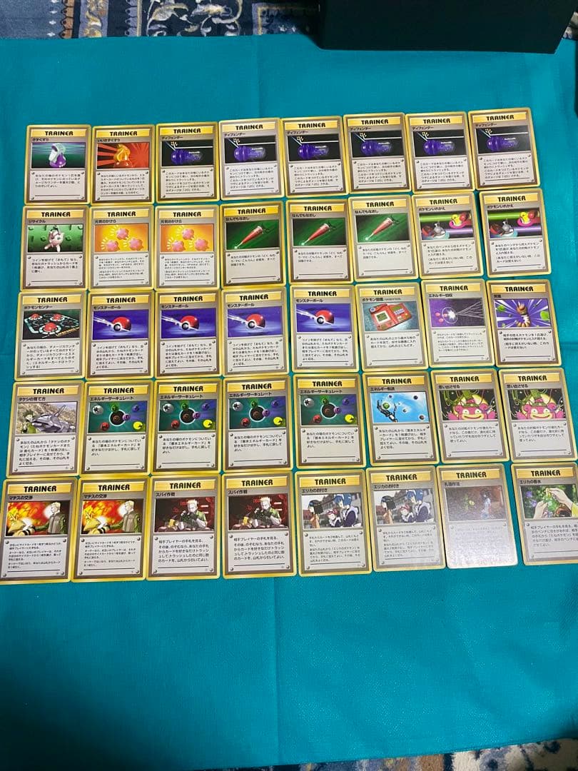 【超豪華】ポケモンカード 旧裏　トレーナーカード初期版大量 【すべてマークなし】