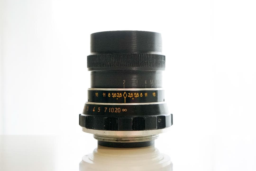 PO3-3M 50mm f2 伝説のシネレンズ スピードパンクロコピー ロシア製