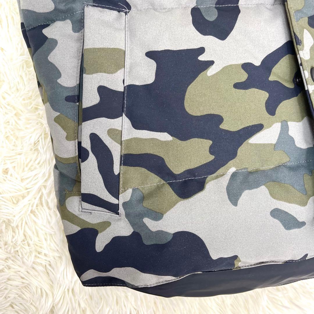 【激レア/美品】カナダグース ギャルソンベスト カモ柄 ミリタリー 迷彩 S