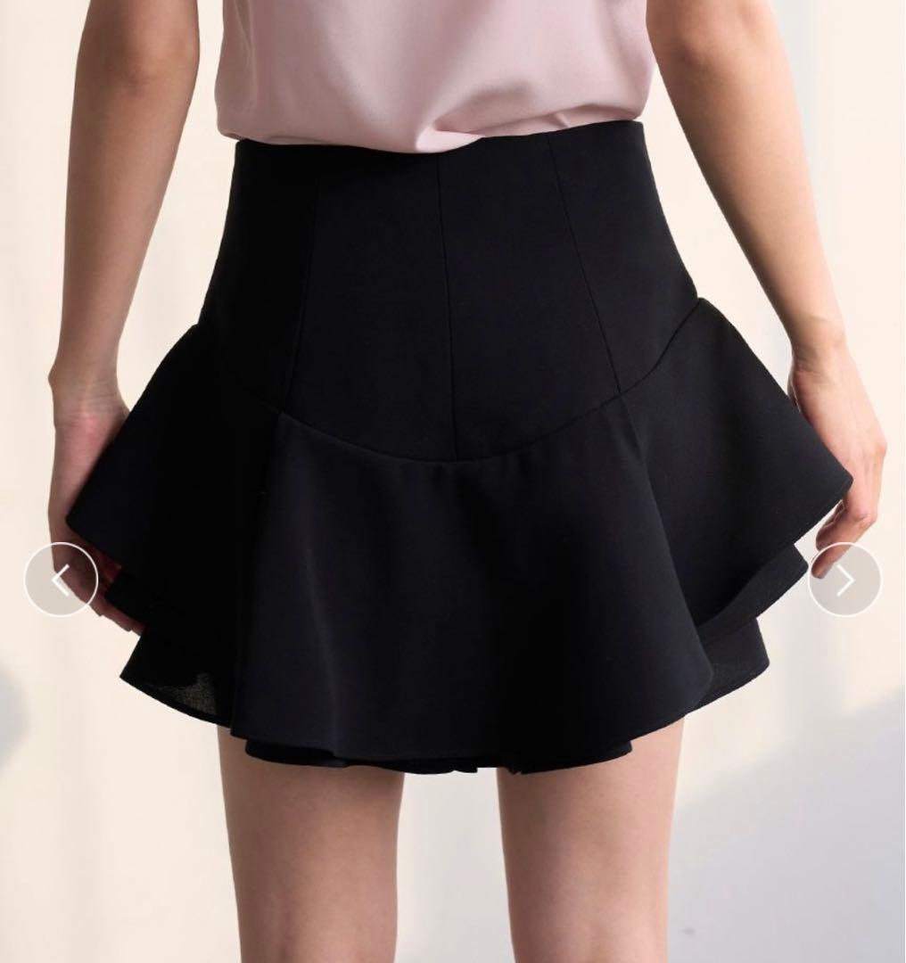 2025新品　スナイデル　レイヤードフリルミニスカショーパン【カンヘウォン着用】