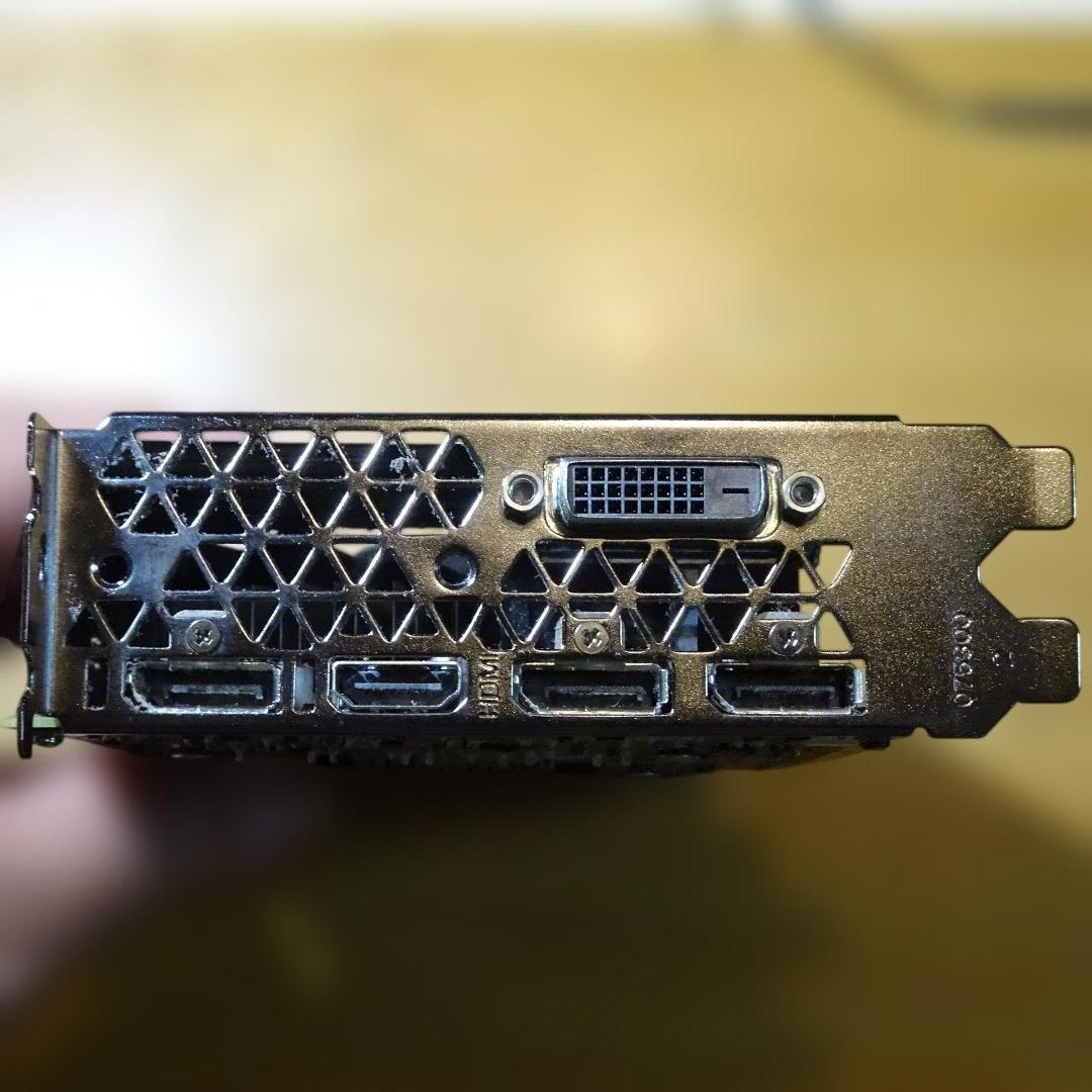 ZOTAC Geforce GTX 1060 6GB Single Fan 中古