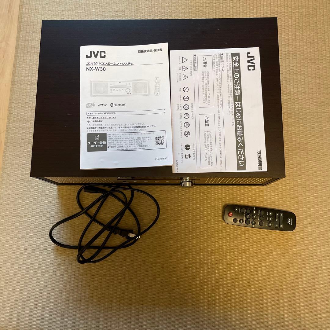 JVC NX-W30 2025年製　Bluetooth対応