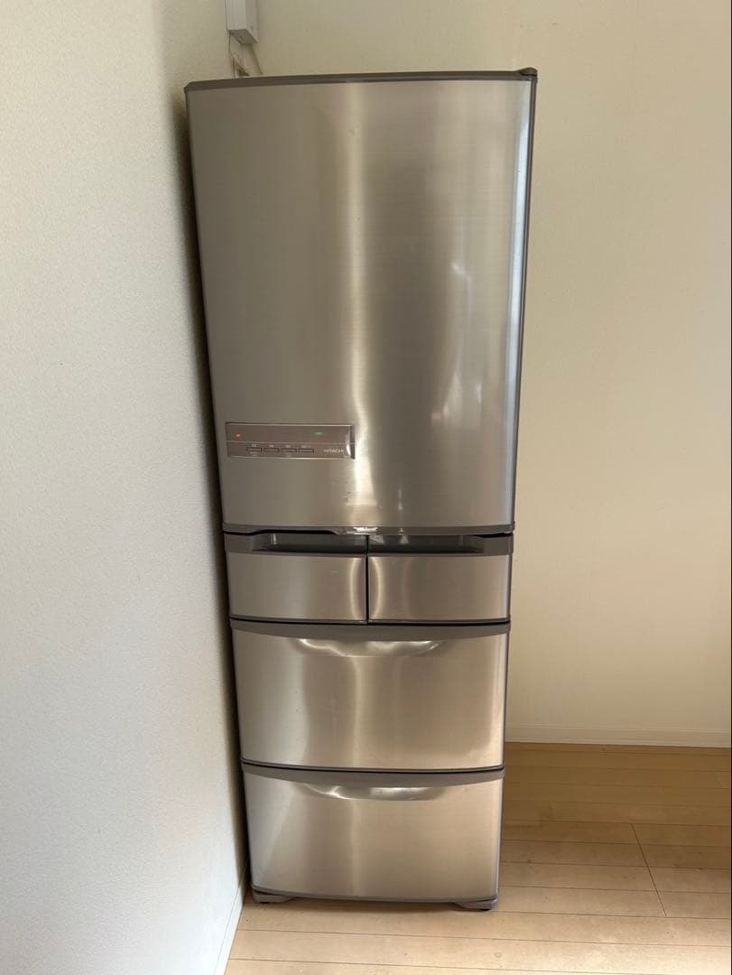 大阪限定 HITACHI ヒタチ 冷蔵庫2017年製 401ℓ 5ドア