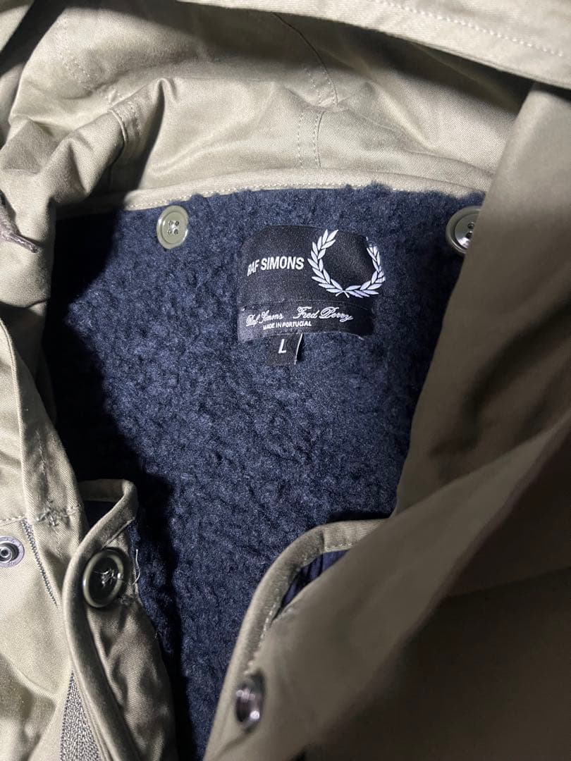 RAF SIMONS × FRED PERRY　ライナー付き モッズコート